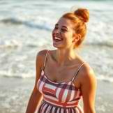 Happy client sharing their experience of stress relief massage with Amara.